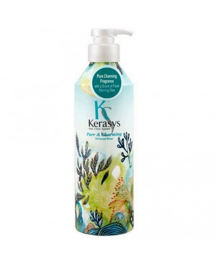 KeraSys Кондиционер для сухих и ломких волос / Pure&Charming Perfumed Rinse, 400 мл
