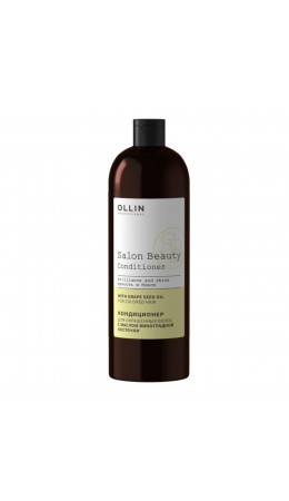 Ollin Кондиционер для окрашенных волос с маслом виноградной косточки / Salon Beauty, 1000 мл