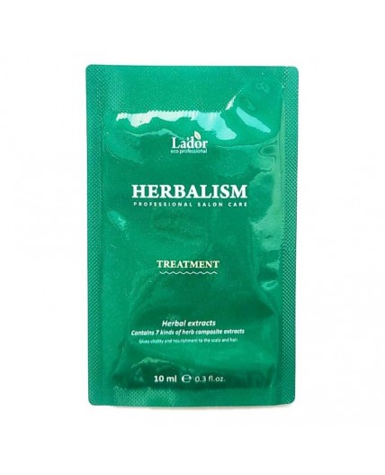 Lador Маска интенсивный уход за волосами в пробнике / Herbalism Treatment Pouch, 10 мл