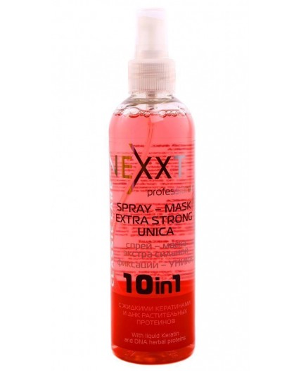 Nexxt Спрей-маска восстановление, питание, фиксациия 10 в 1 / Unica, 250 мл