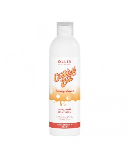 Ollin Крем-шампунь медовый коктейль эластичность волос / Cocktail Bar, 400 мл