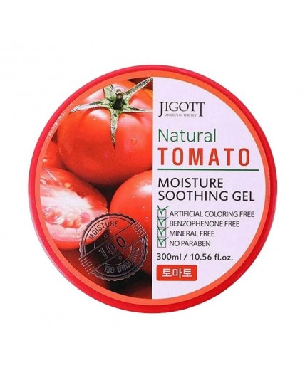 Jigott  Увлажняющий успокаивающий гель с экстрактом томата, 300 мл