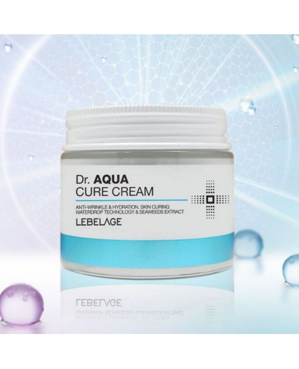 Lebelage Антивозрастной крем для обезвоженной кожи с морскими водорослями / Dr. Aqua Cure Cream, 70 мл