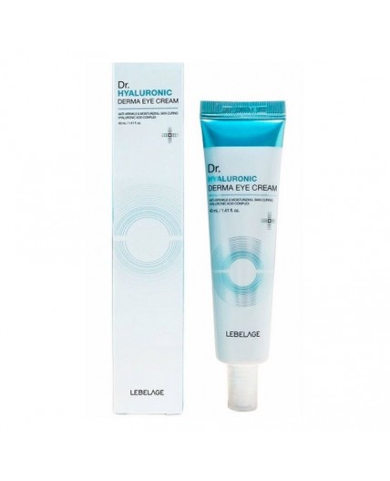 Lebelage Крем для кожи вокруг глаз с гиалуроновой кислотой / Dr.Hyaluronic Derma Eye Cream, 40 мл