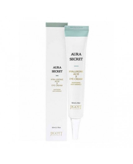 Jigott Крем для век с гиалуроновой кислотой / Aura Secret Hyaluronic Acid Eye Cream, 50 мл