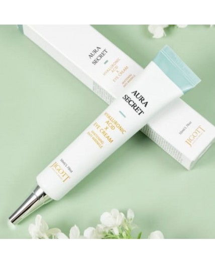 Jigott Крем для век с гиалуроновой кислотой / Aura Secret Hyaluronic Acid Eye Cream, 50 мл