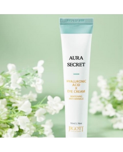 Jigott Крем для век с гиалуроновой кислотой / Aura Secret Hyaluronic Acid Eye Cream, 50 мл