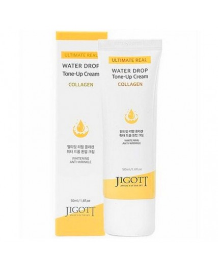 Jigott Омолаживающий крем с коллагеном / Ultimate Real Collagen Water Drop Tone Up Cream, 50 мл