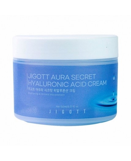 Jigott Крем для лица с гиалуроновой кислотой / Aura Secret Hyaluronic Acid Cream, 150 мл