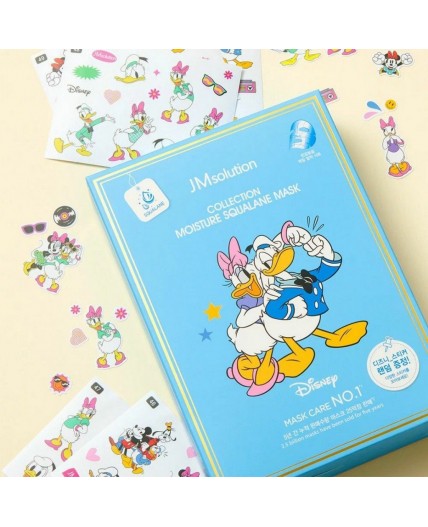 JMsolution Маска тканевая увлажняющая со скваланом / Disney Сollection Moisture Squalane Mask, 30 мл