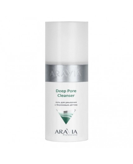 Aravia Гель для умывания с березовым дегтем / Deep Pore Cleanser, 150 мл