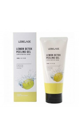 Lebelage Пилинг-гель отшелушивающий с экстрактом лимона / Lemon Detox Peeling Gel, 180 мл