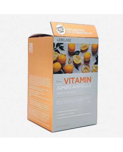 Lebelage Ампульная сыворотка с витаминами / Dr. Vitamin Jumbo Ampoule, 250 мл