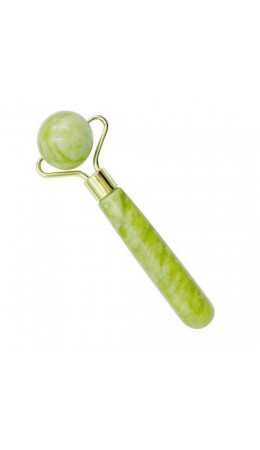 Nail Art Роликовый массажёр нефритовый шар, зелёный