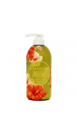 Jigott Парфюмированный лосьон для тела с экстрактом гибискуса / Hibiscus Perfume Body Lotion, 500 мл