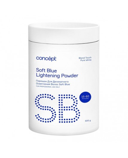 Concept Profy Touch Порошок осветляющий / Soft Blue Lightening Powder, 500 г