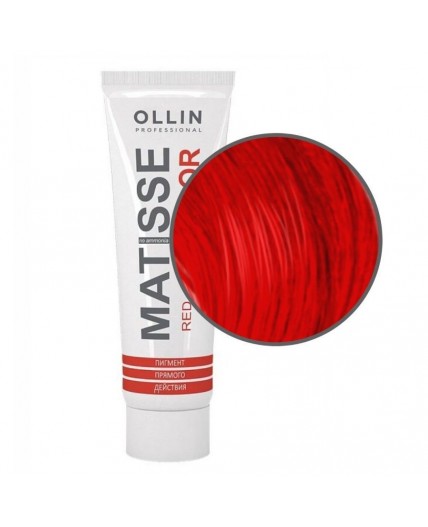 Ollin Пигмент прямого действия / Matisse Color, красный, 100 мл
