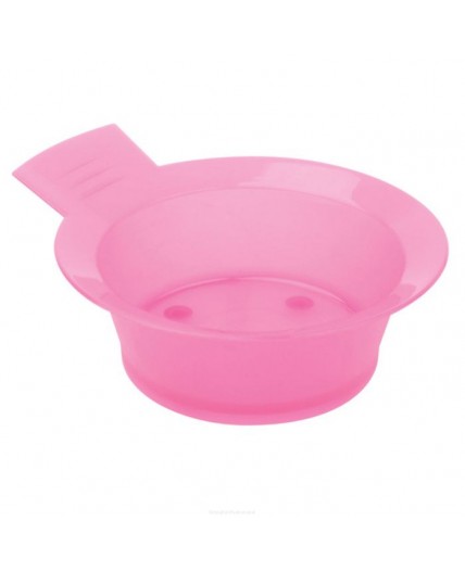 Dewal Чаша для смешивания краски с ручкой и резинкой на дне JPP052P, пластик, розовый, 300 мл
