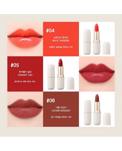 L’ocean Тинт-помада для губ / Reve Tint Stick 5 Runaway, 04 Brave Tangerine, 3,5 г