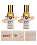 Enough Тональная основа с эффектом сияния №13 / Rich Gold Double Wear Radiance Foundation SPF 50, 100 мл