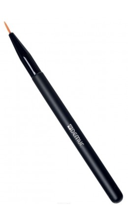 Dewal Профессиональная макияжная кисть для подводки BR-502, 14,5 см, черный