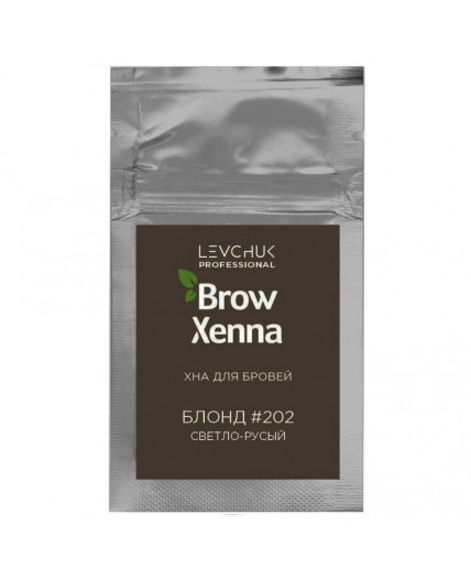 BrowXenna Хна для бровей, блонд №202, 6 г