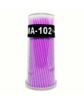 Kristaller Микробраши одноразовые для нанесения растворов / MA-102 Ultrafine, фиолетовый, 100 шт