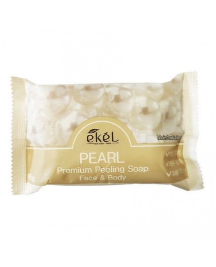 Ekel Мыло косметическое с экстрактом жемчуга / Peeling Soap Pearl, 150 г