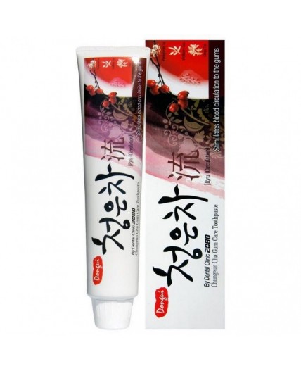 KeraSys Зубная паста восточный чай красный / Dental Clinic 2080 Cheong-en-cha Ryu, 125 г