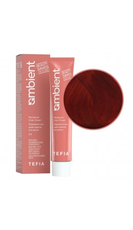 TEFIA  Ambient 7.5 Перманентная крем-краска для волос / Блондин красный, 60 мл