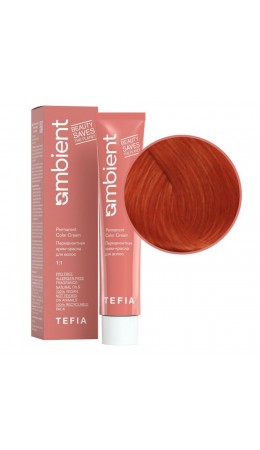 TEFIA  Ambient 9.4 Перманентная крем-краска для волос / Очень светлый блондин медный, 60 мл