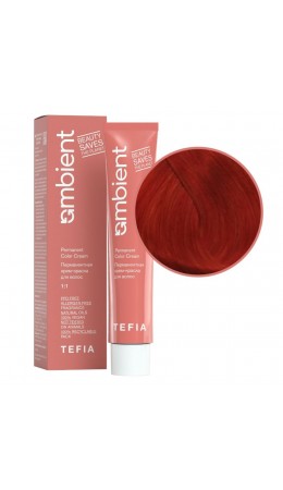 TEFIA  Ambient 8.5 Перманентная крем-краска для волос / Светлый блондин красный, 60 мл