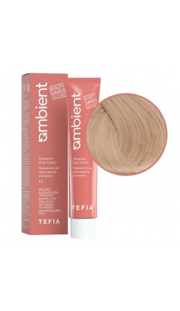 TEFIA  Ambient 10.3 Перманентная крем-краска для волос / Экстра светлый блондин золотистый, 60 мл