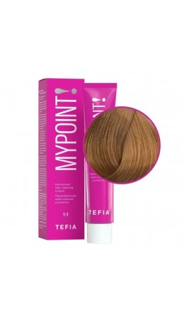 TEFIA Mypoint 8.3 Перманентная крем-краска для волос / Светлый блондин золотистый,  60 мл