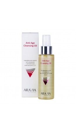 Aravia Гидрофильное масло для умывания с витаминами А,Е,F / Anti-Age Cleansing Oil 110 мл