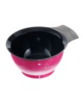 Dewal Чаша для смешивания краски с ручкой и прорезиненной вставкой T-006fuchsia, пластик, розовый, 330 мл