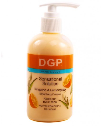 Domix Green Professional Крем для рук и тела выравнивающий тон кожи / Tangerine & Lemongrass, 260 мл