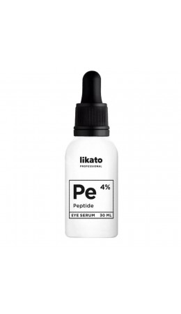 Likato Омолаживающая сыворотка для кожи вокруг глаз с пептидами 4%, 30 мл