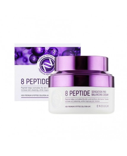 Enough Восстанавливающий крем с пептидами / 8 Peptide Sensation Pro Balancing Cream, 50 мл