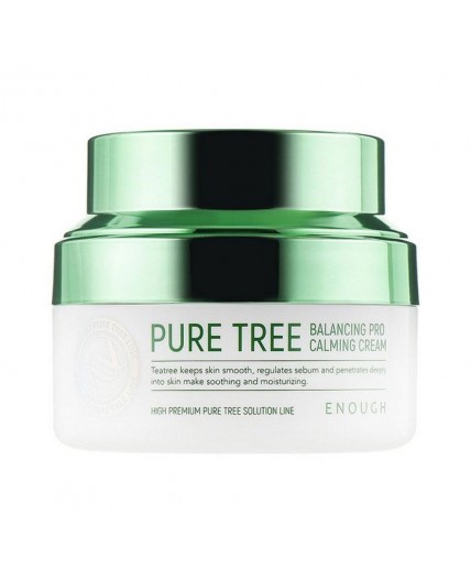 Enough Успокаивающий крем с экстрактом чайного дерева / Pure Tree Balancing Pro Calming Cream, 50 мл