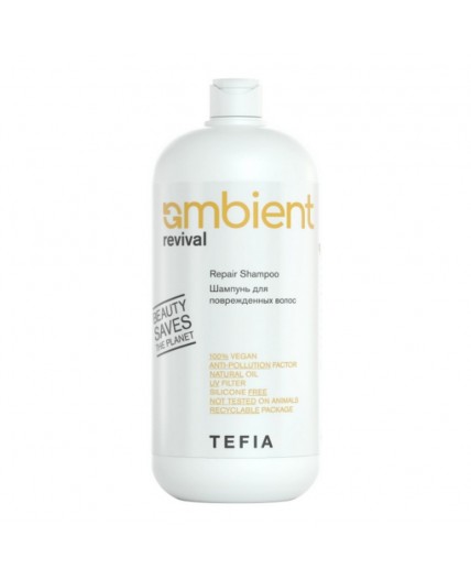 TEFIA  Ambient Шампунь для поврежденных волос / Revival Repair Shampoo, 950 мл