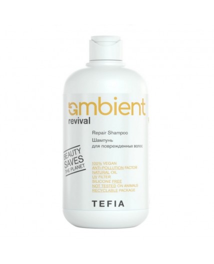 TEFIA  Ambient Шампунь для поврежденных волос / Revival Repair Shampoo, 250 мл