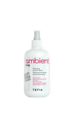 TEFIA  Ambient Спрей-распутыватель для длинных волос / Long Detangling Leave-in Spray, 250 мл