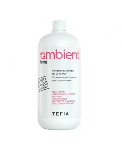 TEFIA  Ambient Укрепляющий шампунь для длинных волос / Long Revitalizing Shampoo for Long Hair, 950 мл