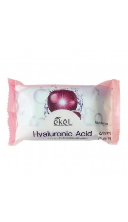 Ekel Мыло косметическое с гиалуроновой кислотой / Peeling Soap Hyaluronic Acid, 150 г