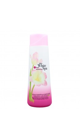 Mistine Парфюмированный тальк для тела / White Spa UV White Perfumed Talc Powder, 200 г