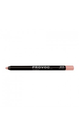 Provoc Гелевая подводка в карандаше для губ, №211 / Semi-Permanent Gel Lip Liner, Pink Haze