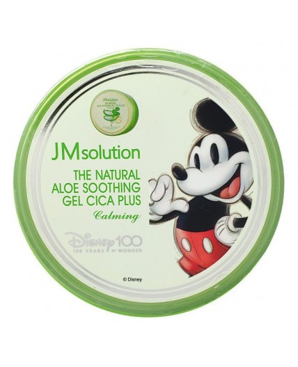 JMsolution Успокаивающий гель для лица и тела с алоэ и центеллой / Disney100 Mickey The Natural Aloe Soothing Gel Plus Calming, 300 мл
