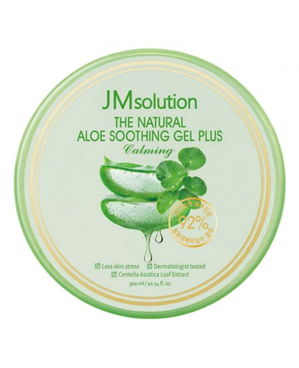 JMsolution Успокаивающий гель для лица и тела с алоэ и центеллой / The Natural Aloe Soothing Gel Plus Calming, 300 мл
