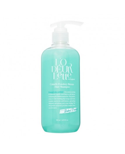 LODEURLETTE Парфюмированный шампунь для волос c ароматом бергамота / In England Colorfit Powdery Breeze Hair Shampoo, 500 мл